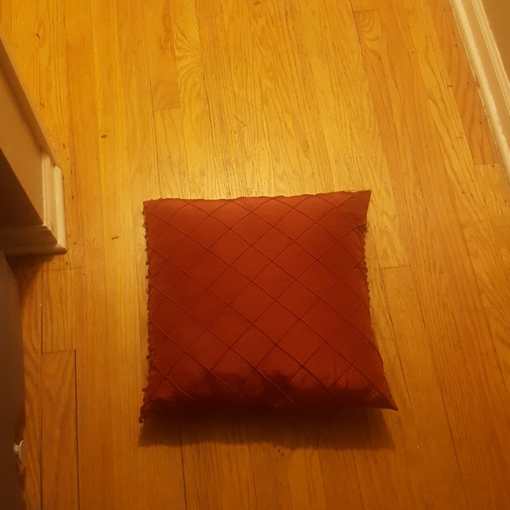 Beaded pillow